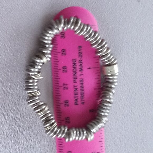 LINKS OF LONDON Sweetie Sterling Silver Bracelet 925 Stretch - Picture 5 of 6